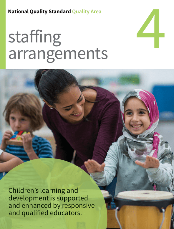 Reflection Questions for NQS Quality Area 4: Staffing Arrangements - Sticks & Stones Education