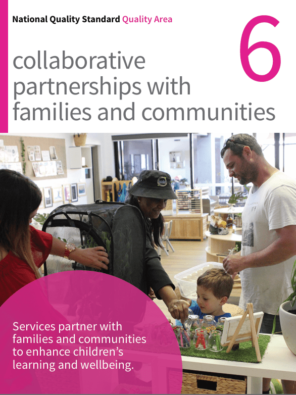 Reflection Questions For Quality Area 6: Collaborative partnerships with families and communities - Sticks & Stones Education