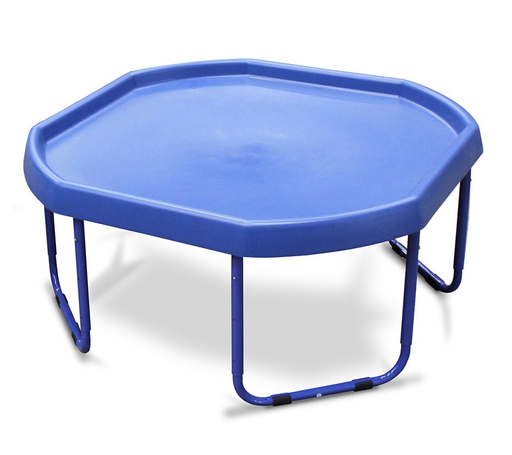 Blue Tuff Tray with Stand - Sticks & Stones Education - Sticks & Stones ...